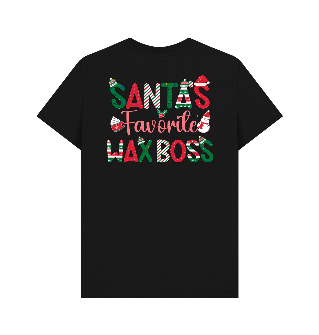 Black Printed T-shirt Back