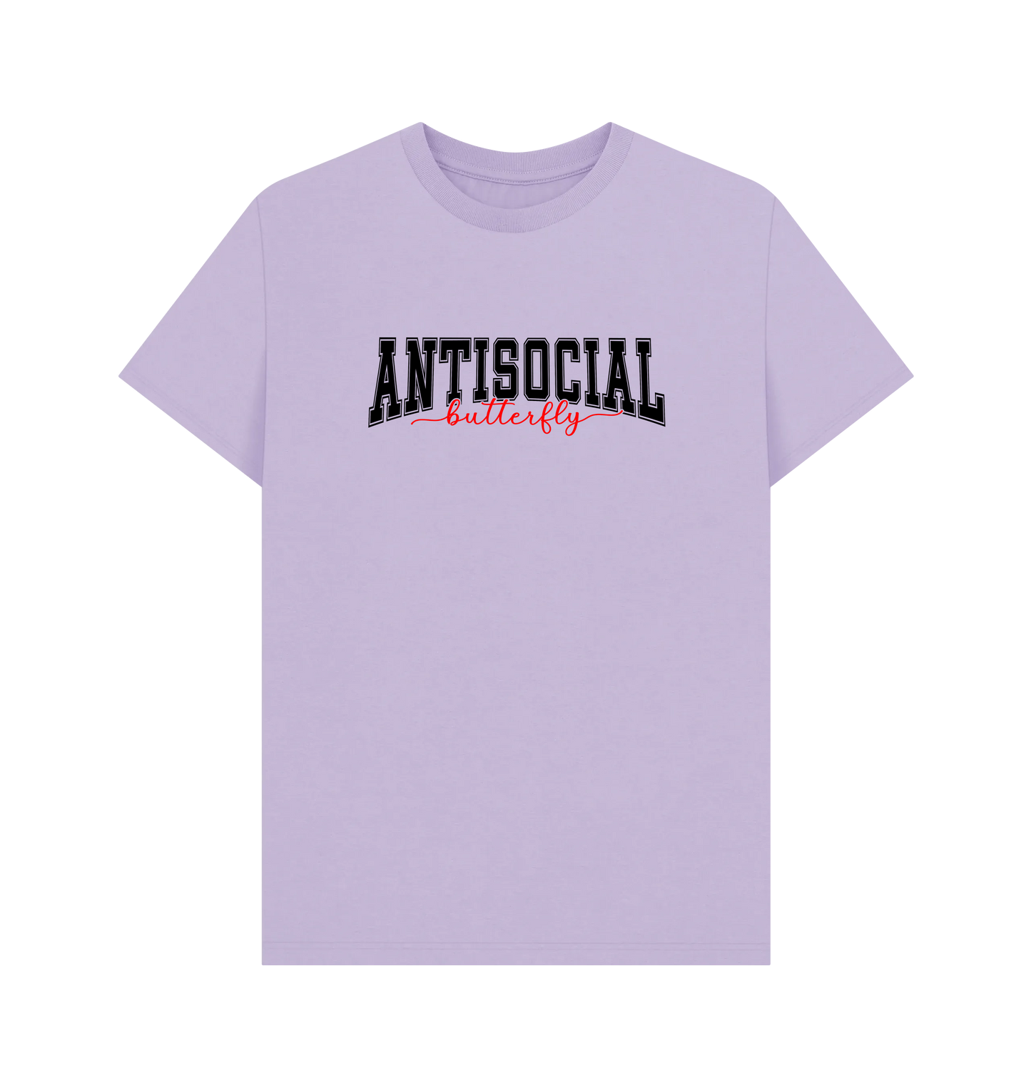 Lilac Printed T-shirt Front
