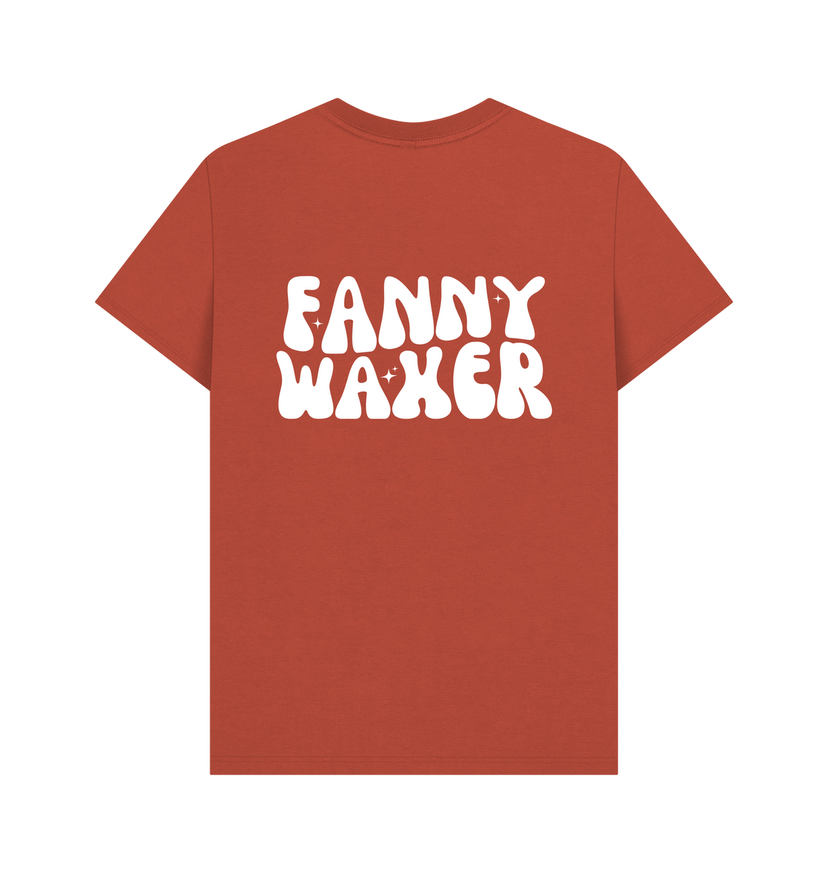 Rust Printed T-shirt Back