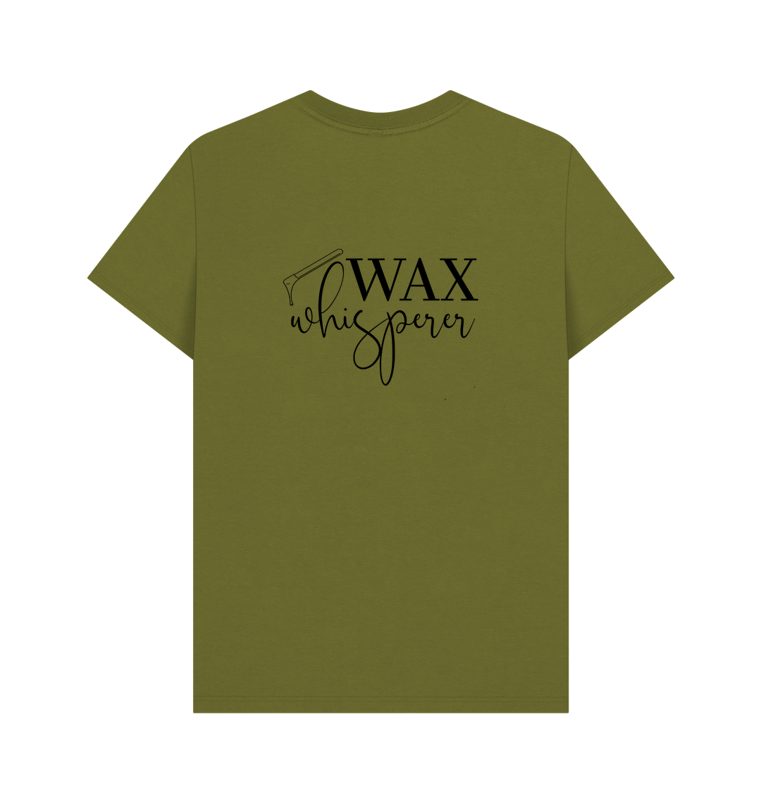 Moss Green Printed T-shirt Back