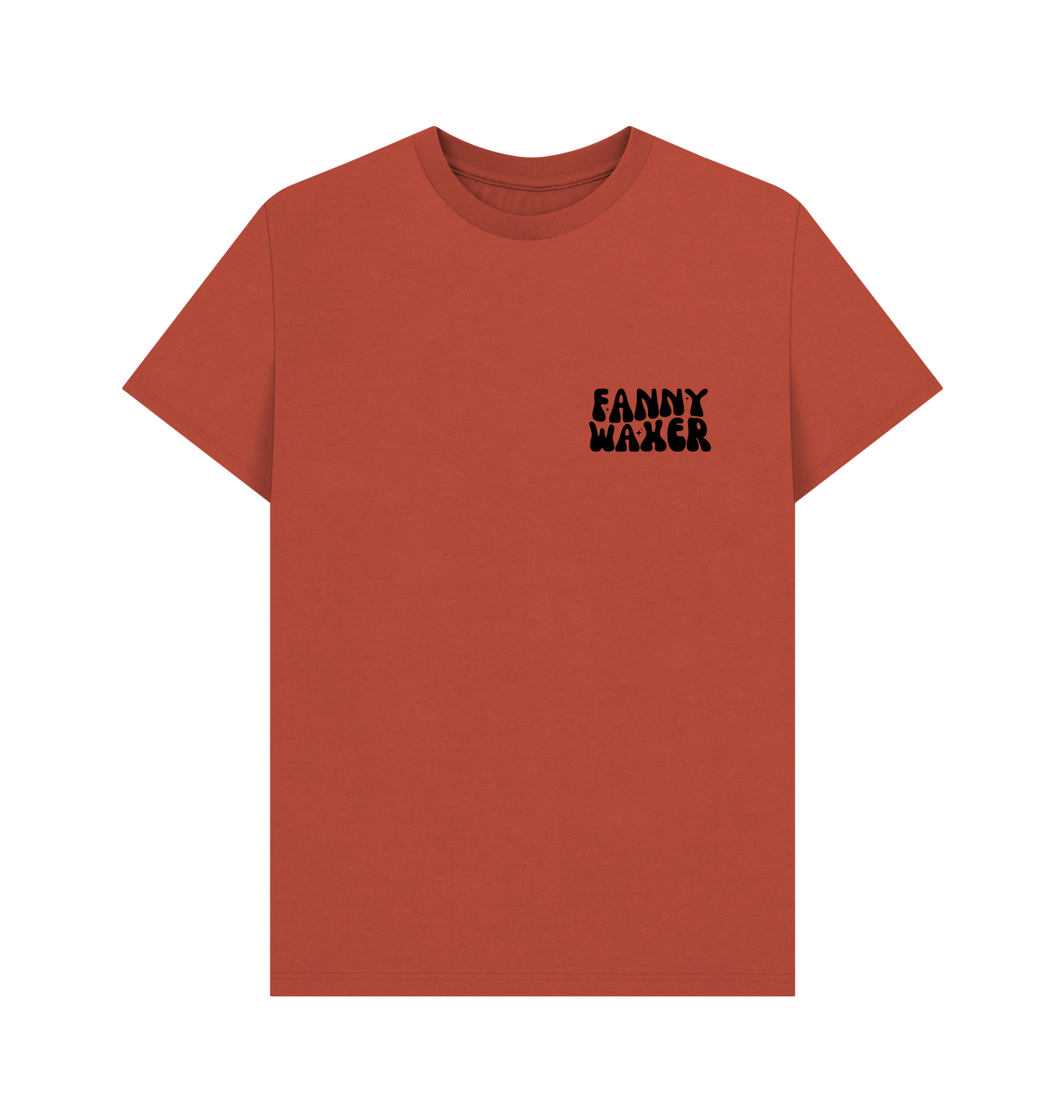 Rust Printed T-shirt Front