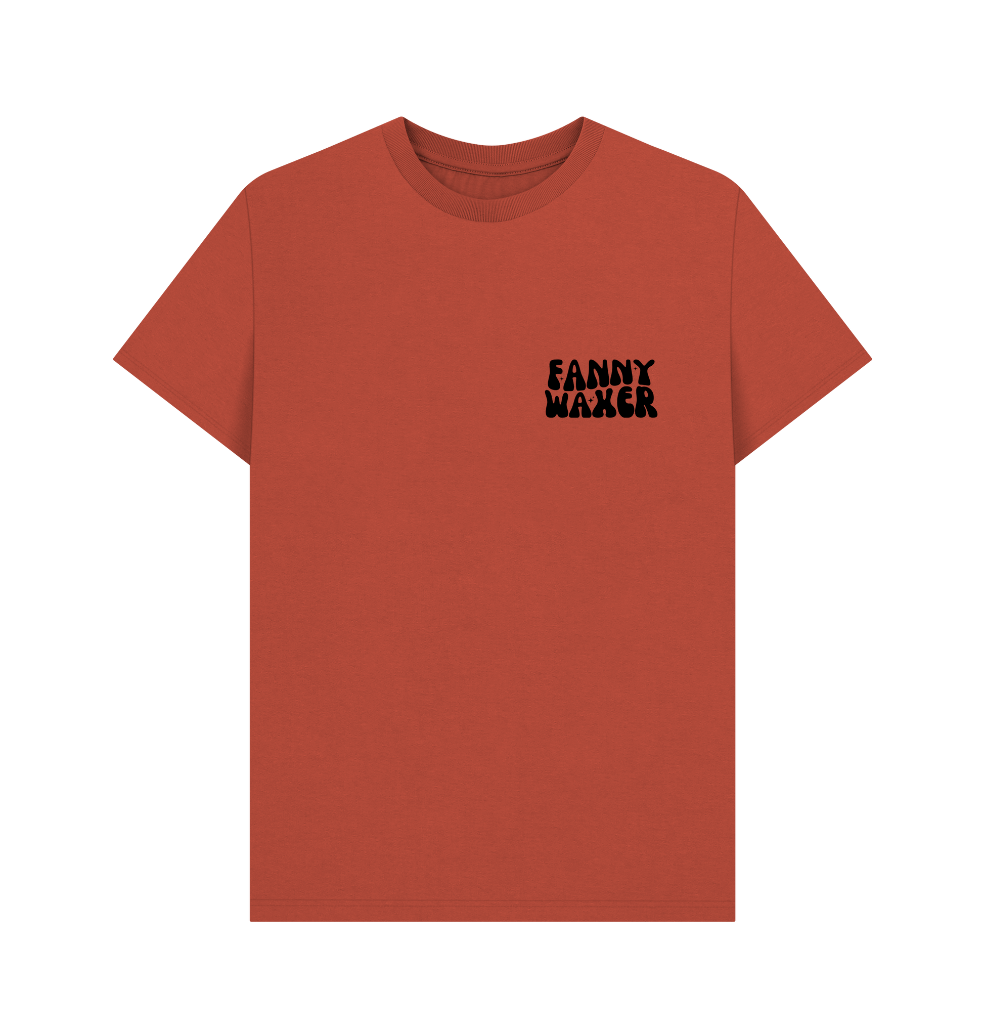 Rust Printed T-shirt Front