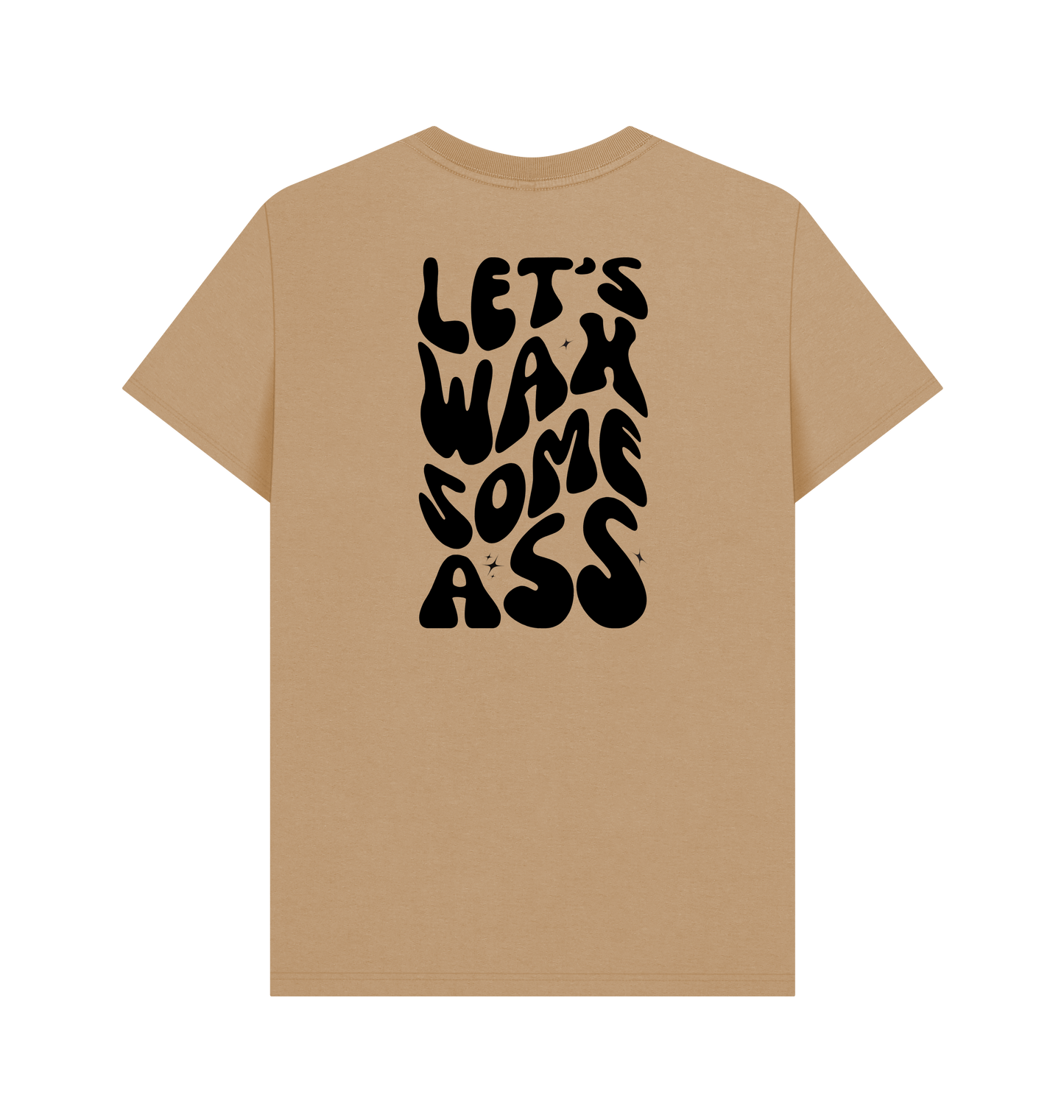 Sand Printed T-shirt Back
