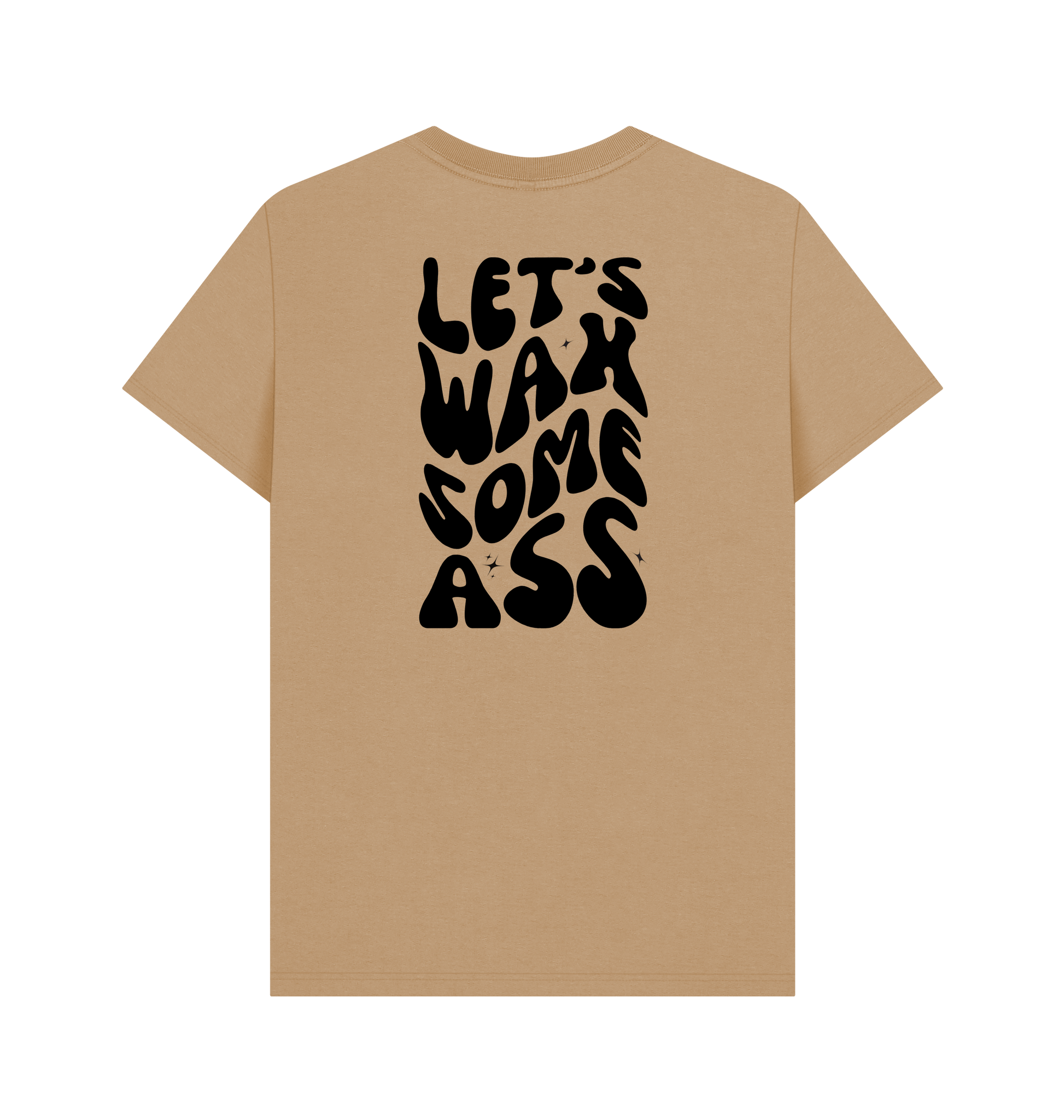 Sand Printed T-shirt Back