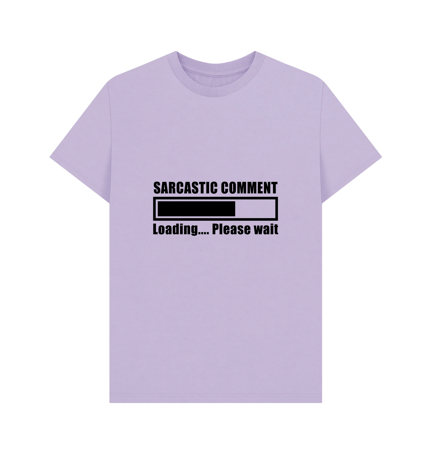 Lilac Printed T-shirt Front