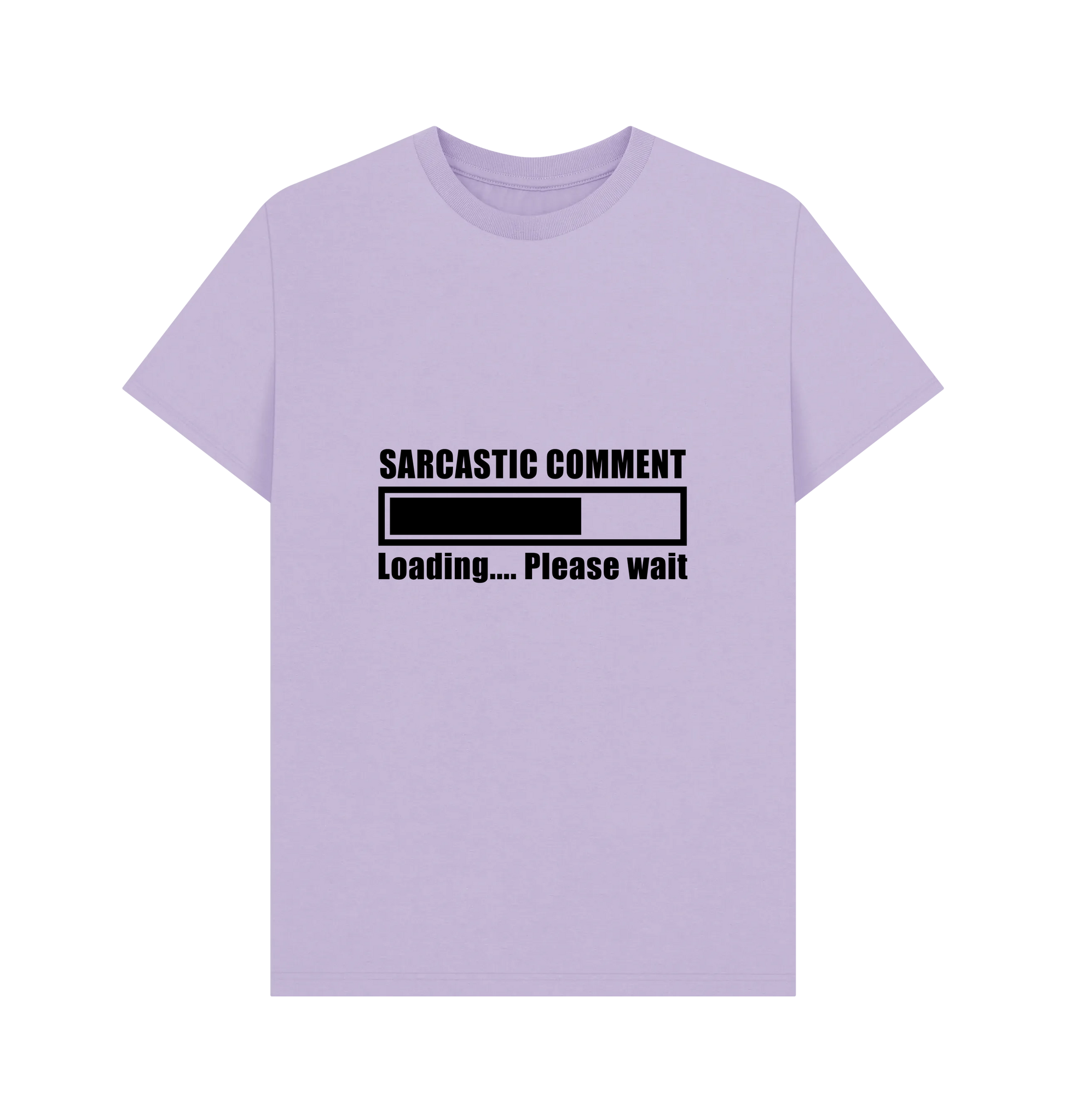 Lilac Printed T-shirt Front