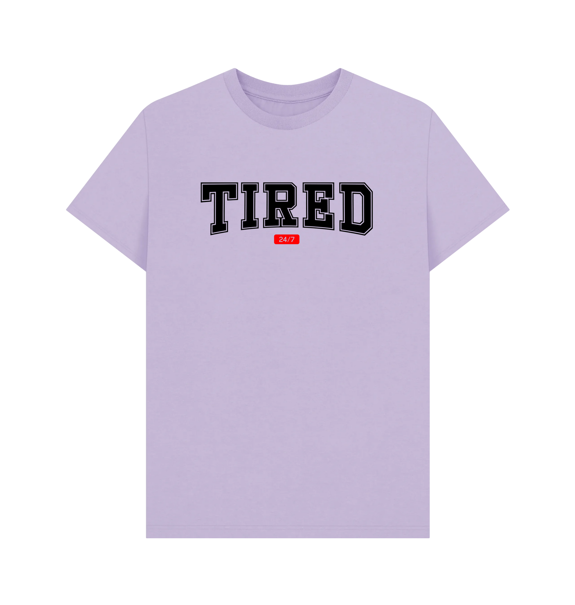 Lilac Printed T-shirt Front