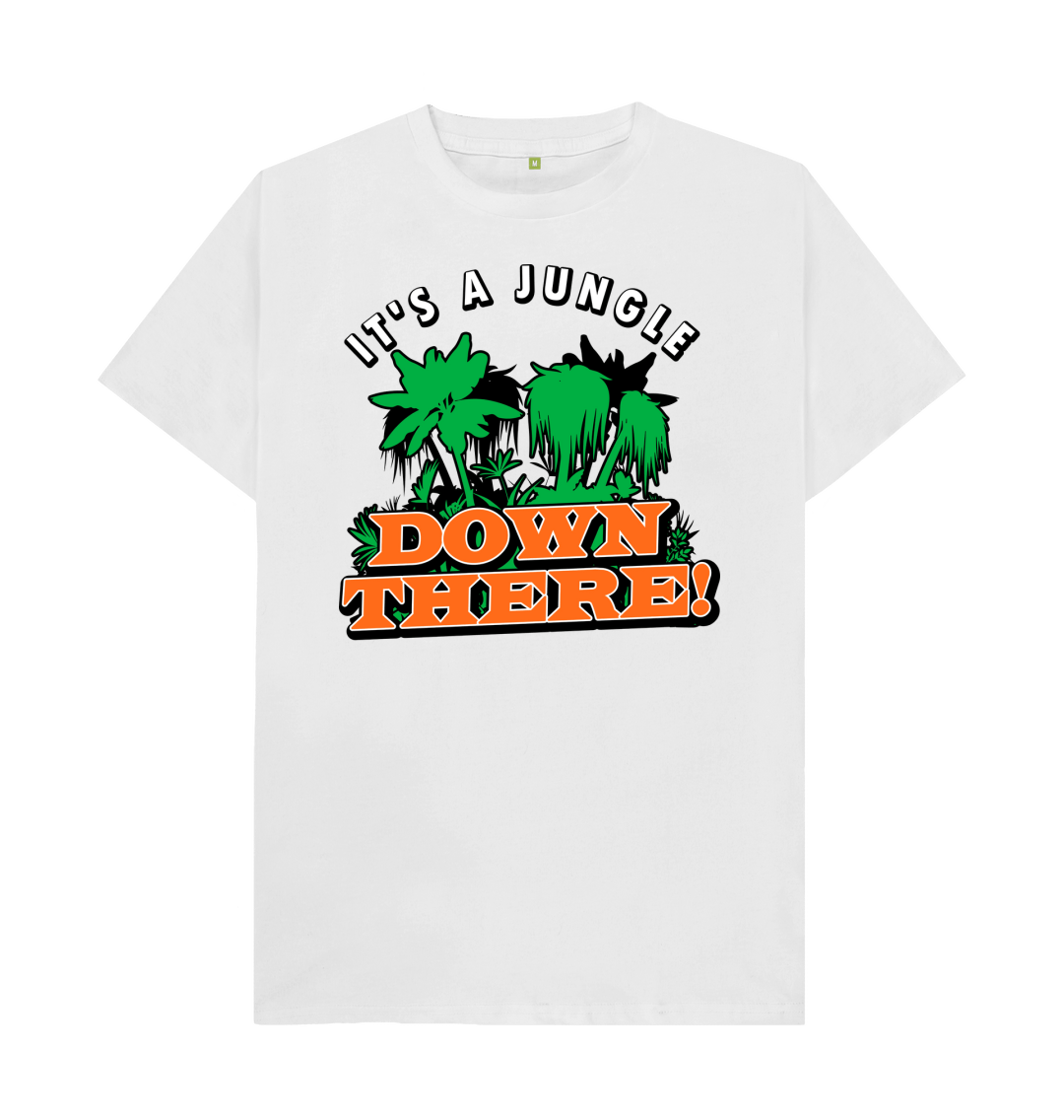 White Printed T-shirt Front