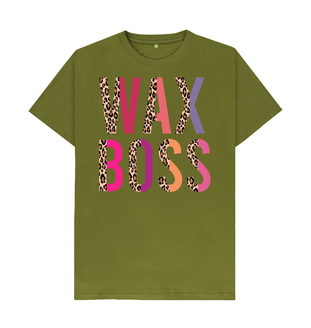 Moss Green Printed T-shirt Front