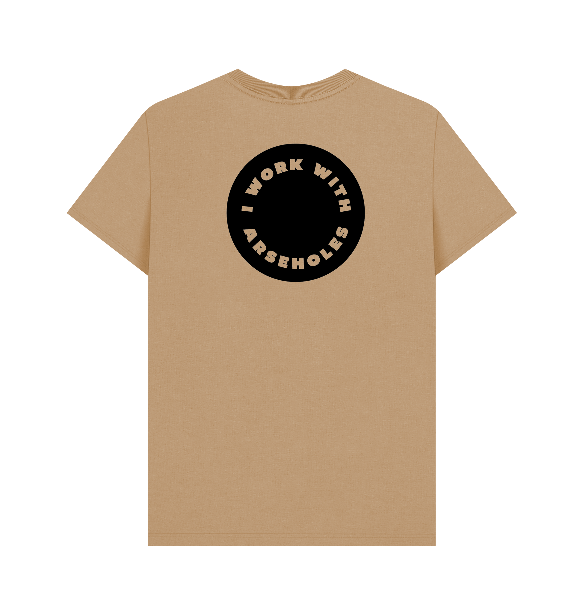 Sand Printed T-shirt Back