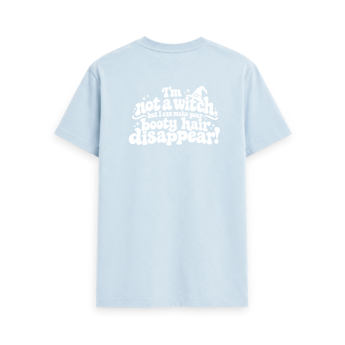 Sky Blue Printed T-shirt Back