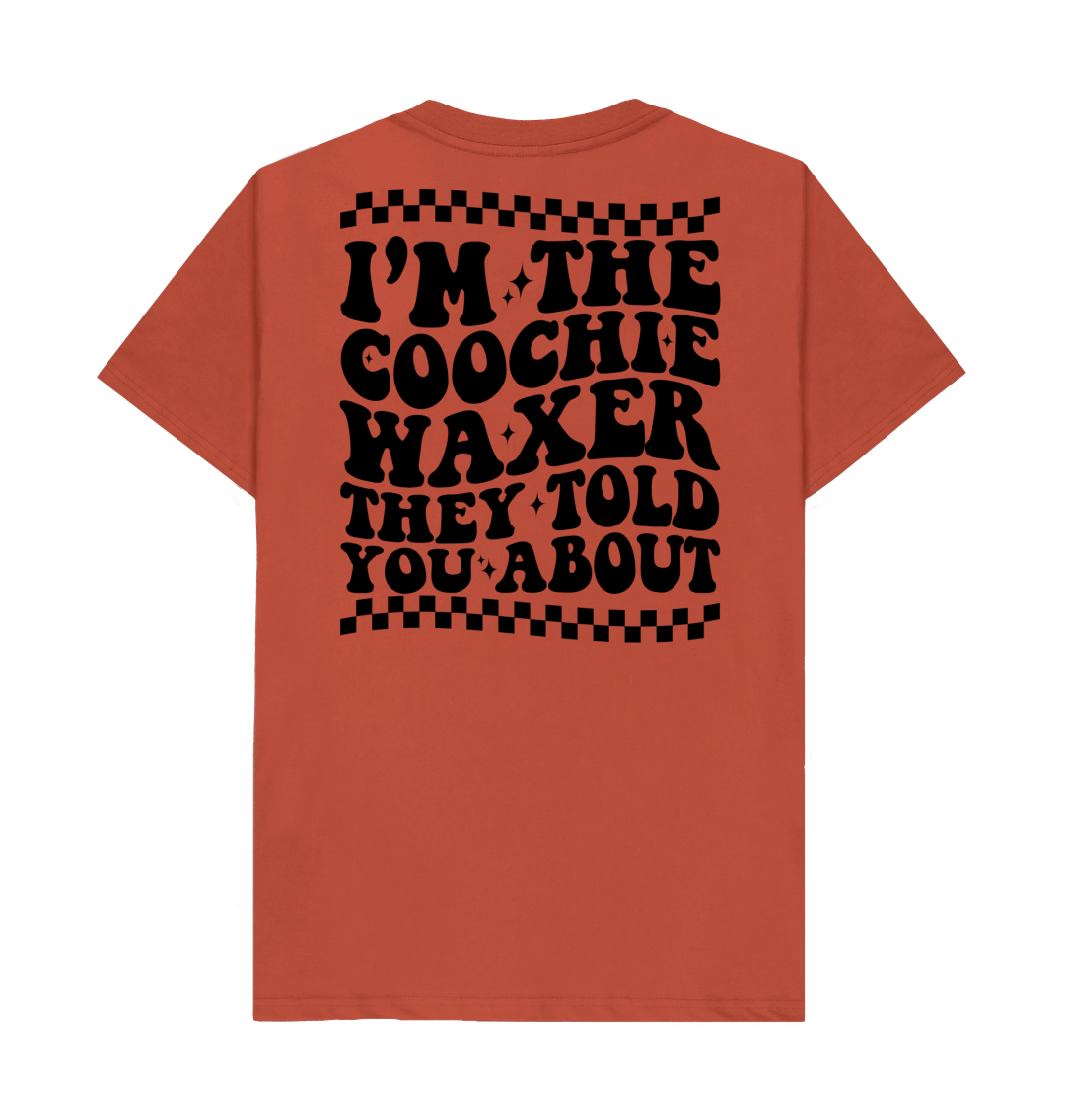 Rust Printed T-shirt Back