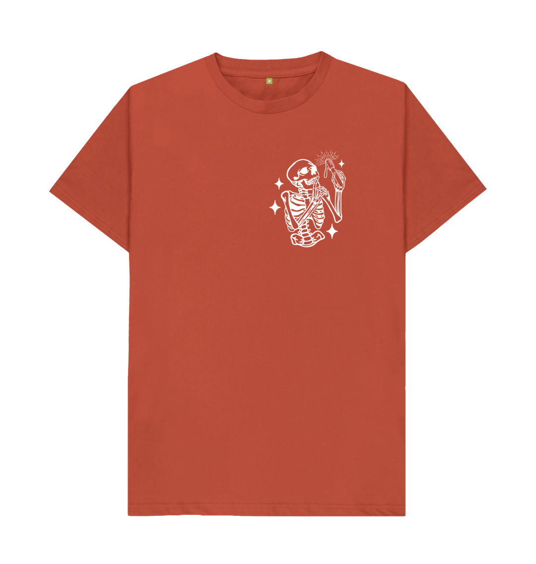Rust Printed T-shirt Front