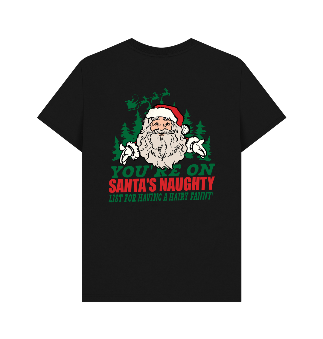 Black Printed T-shirt Back