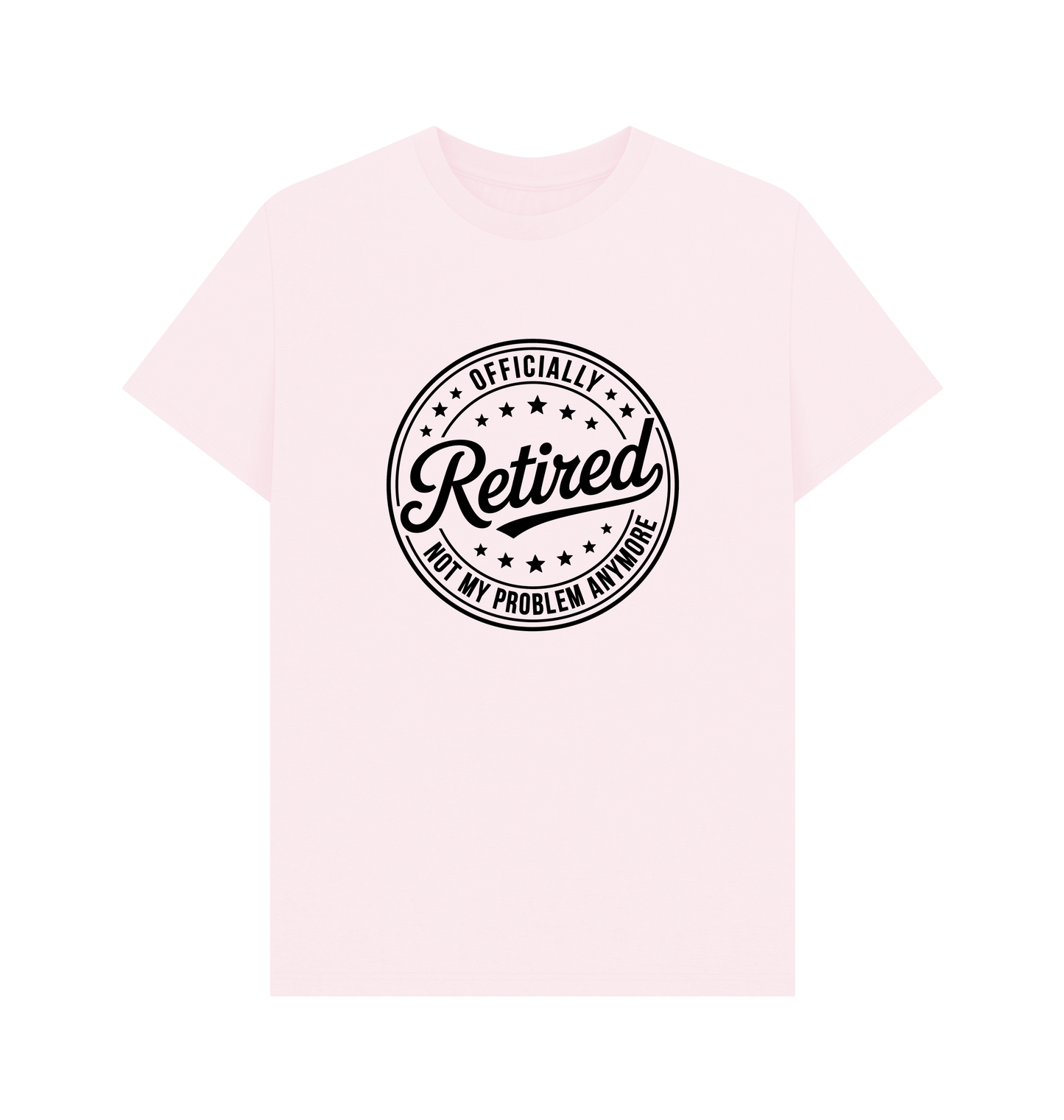 Pink Printed T-shirt Front