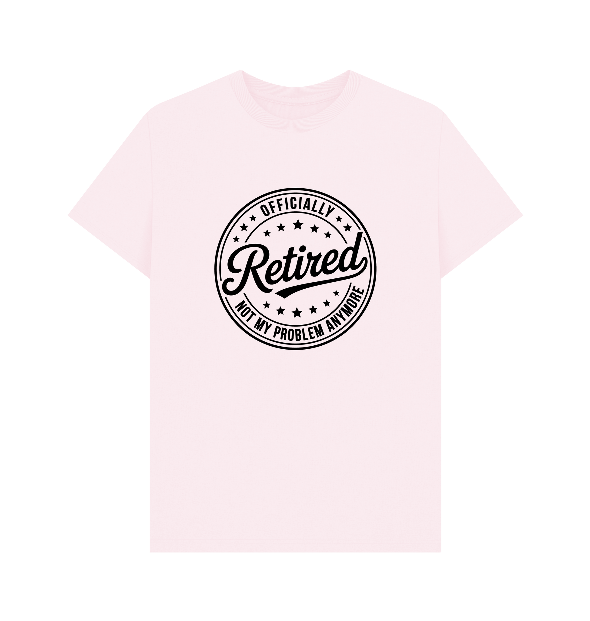 Pink Printed T-shirt Front