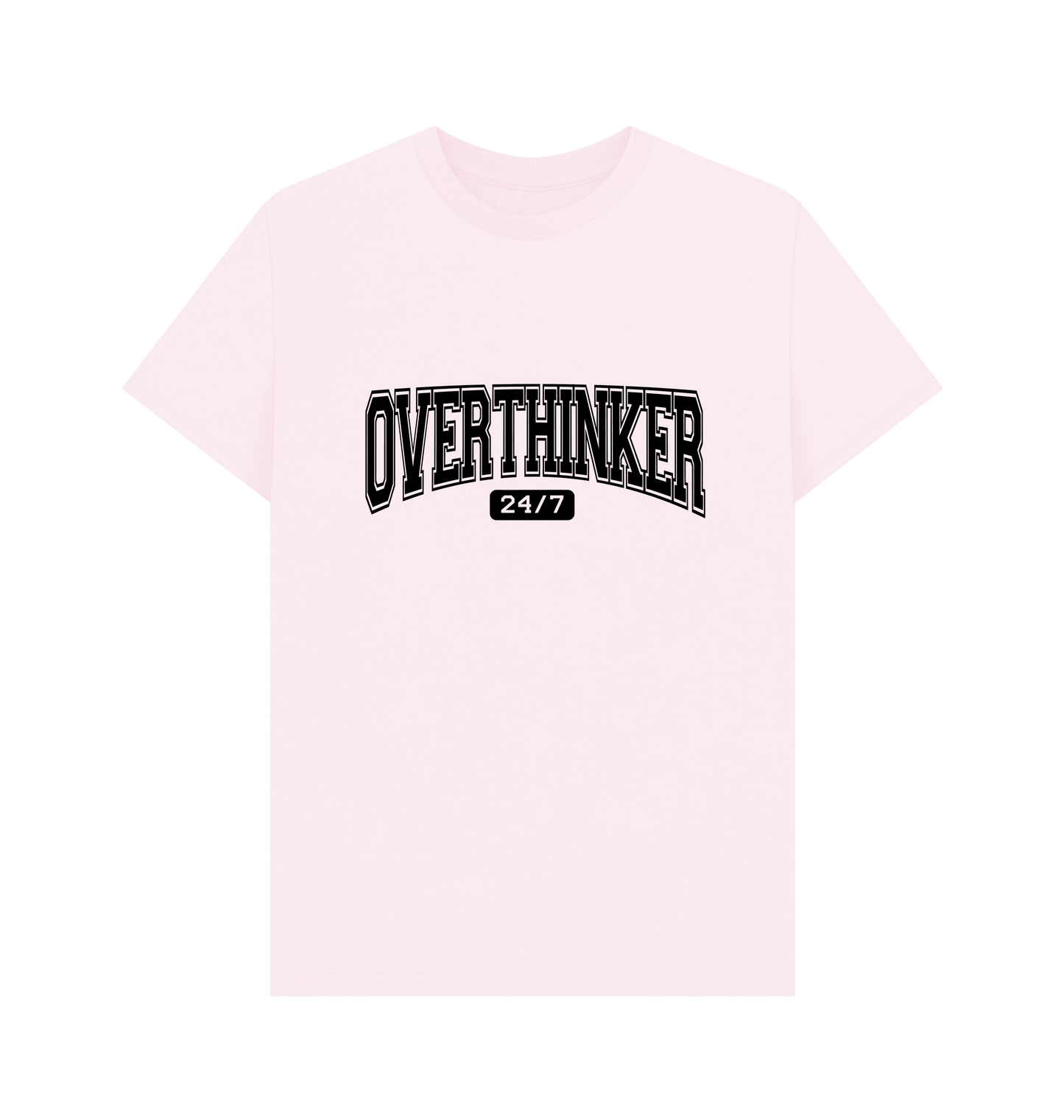 Pink Printed T-shirt Front