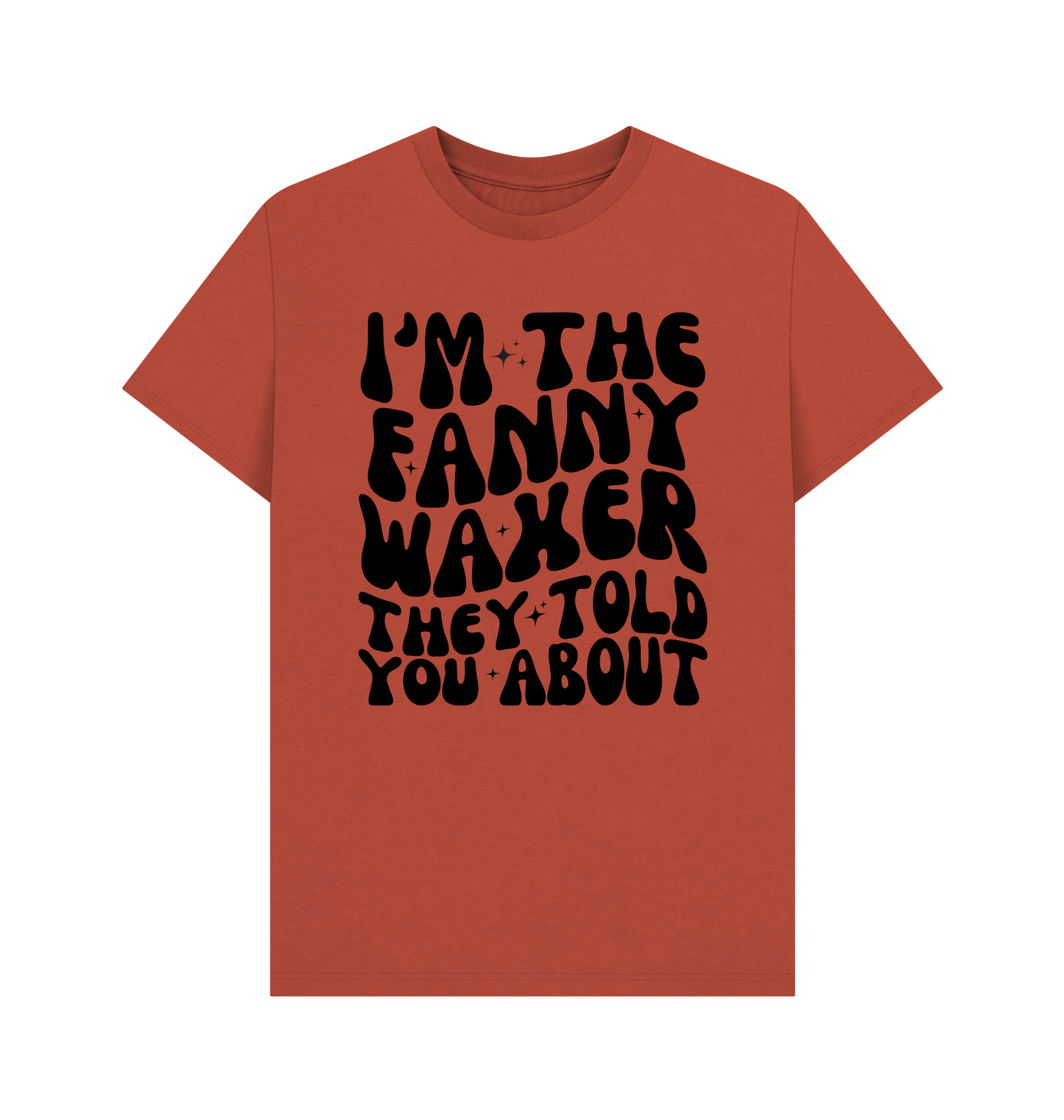 Rust Printed T-shirt Front