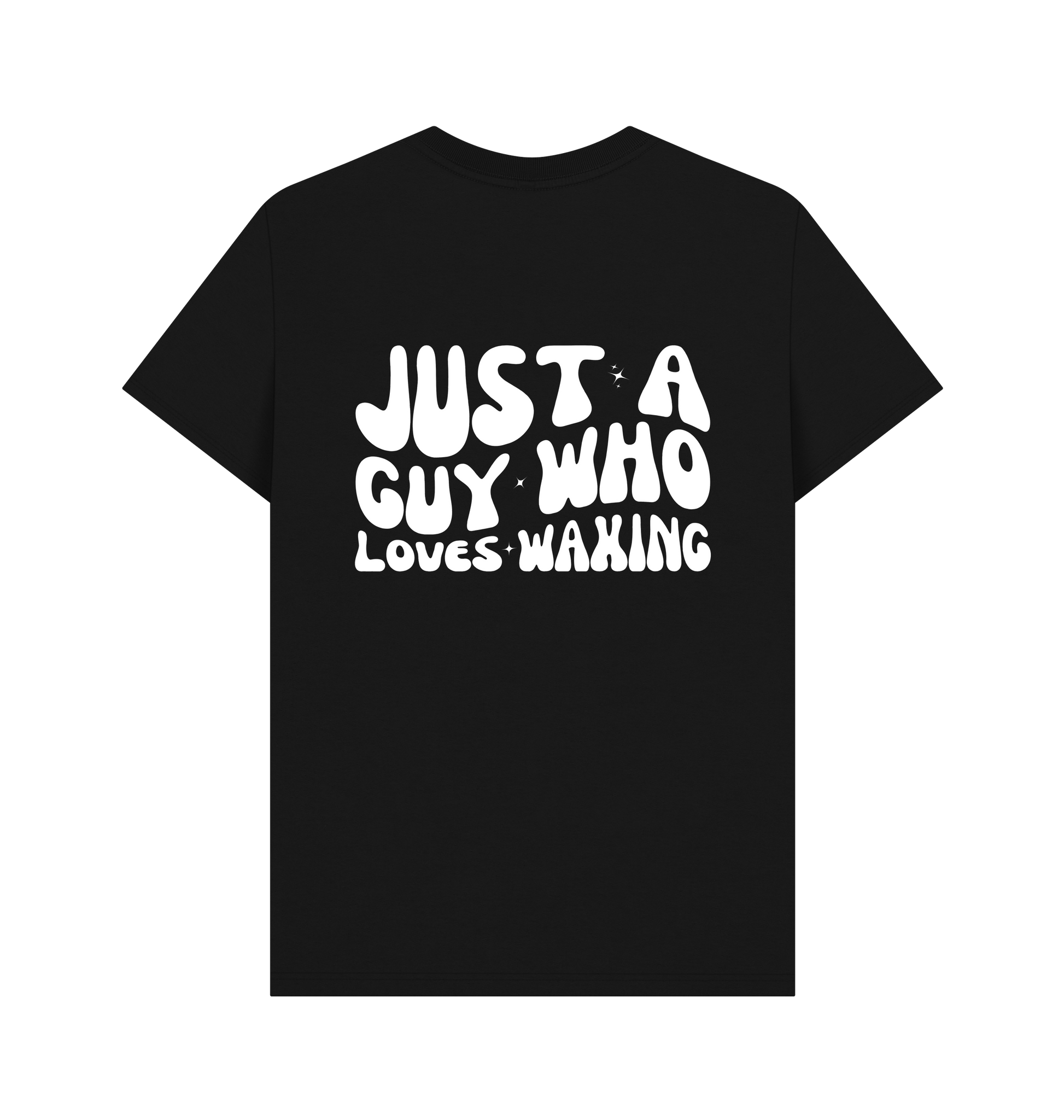 Black Printed T-shirt Back