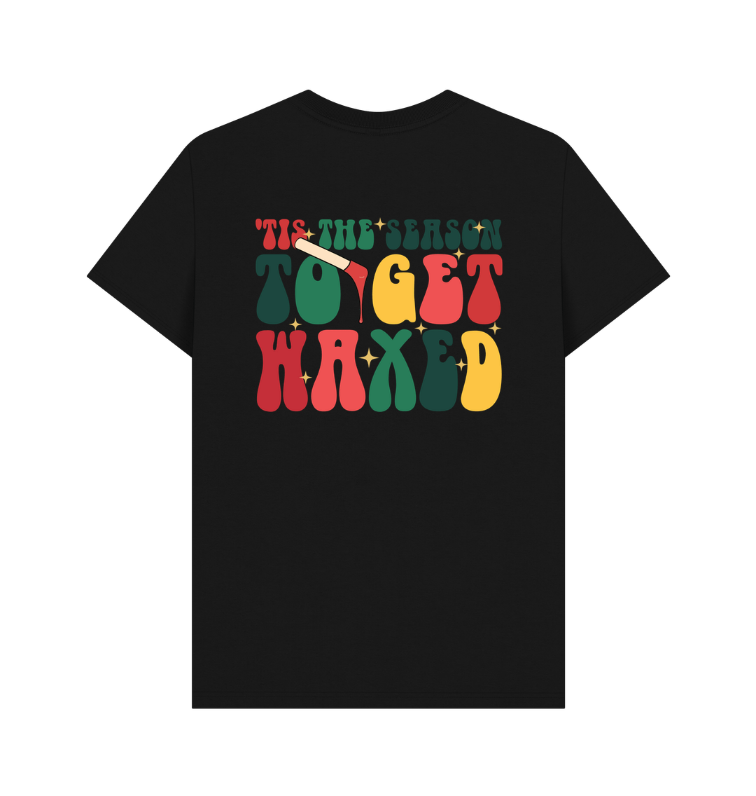 Black Printed T-shirt Back