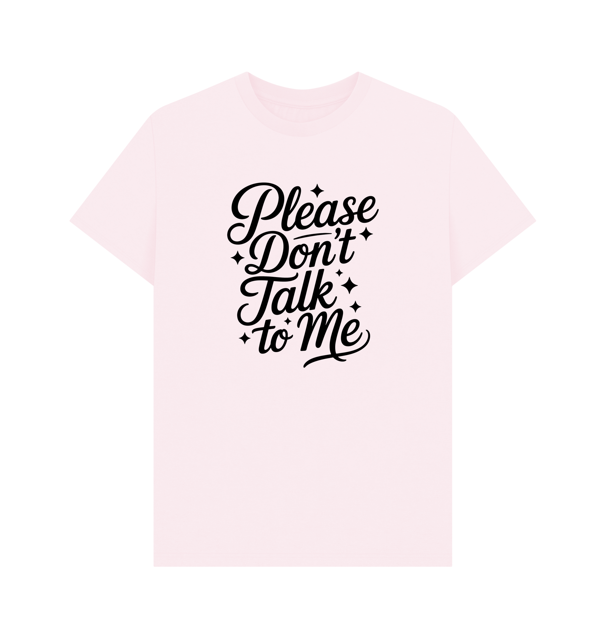 Pink Printed T-shirt Front