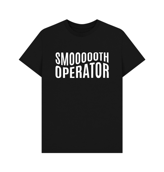 Black Printed T-shirt Front