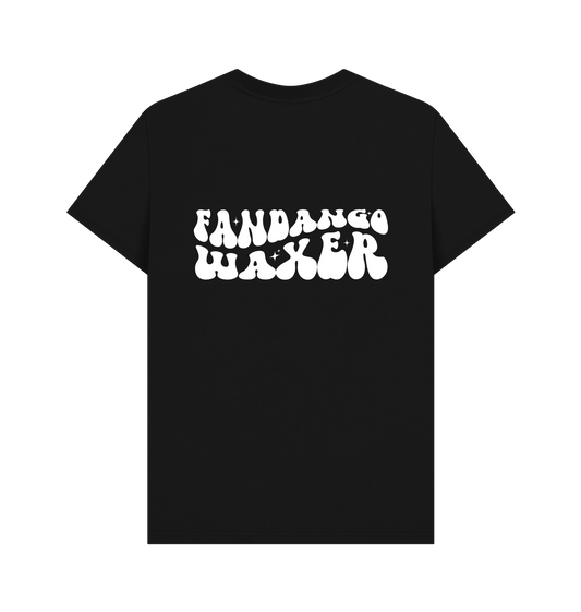 Black Printed T-shirt Back