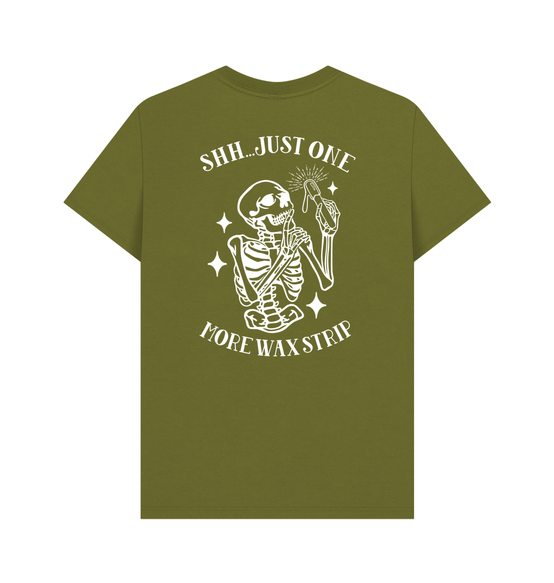 Moss Green Printed T-shirt Back