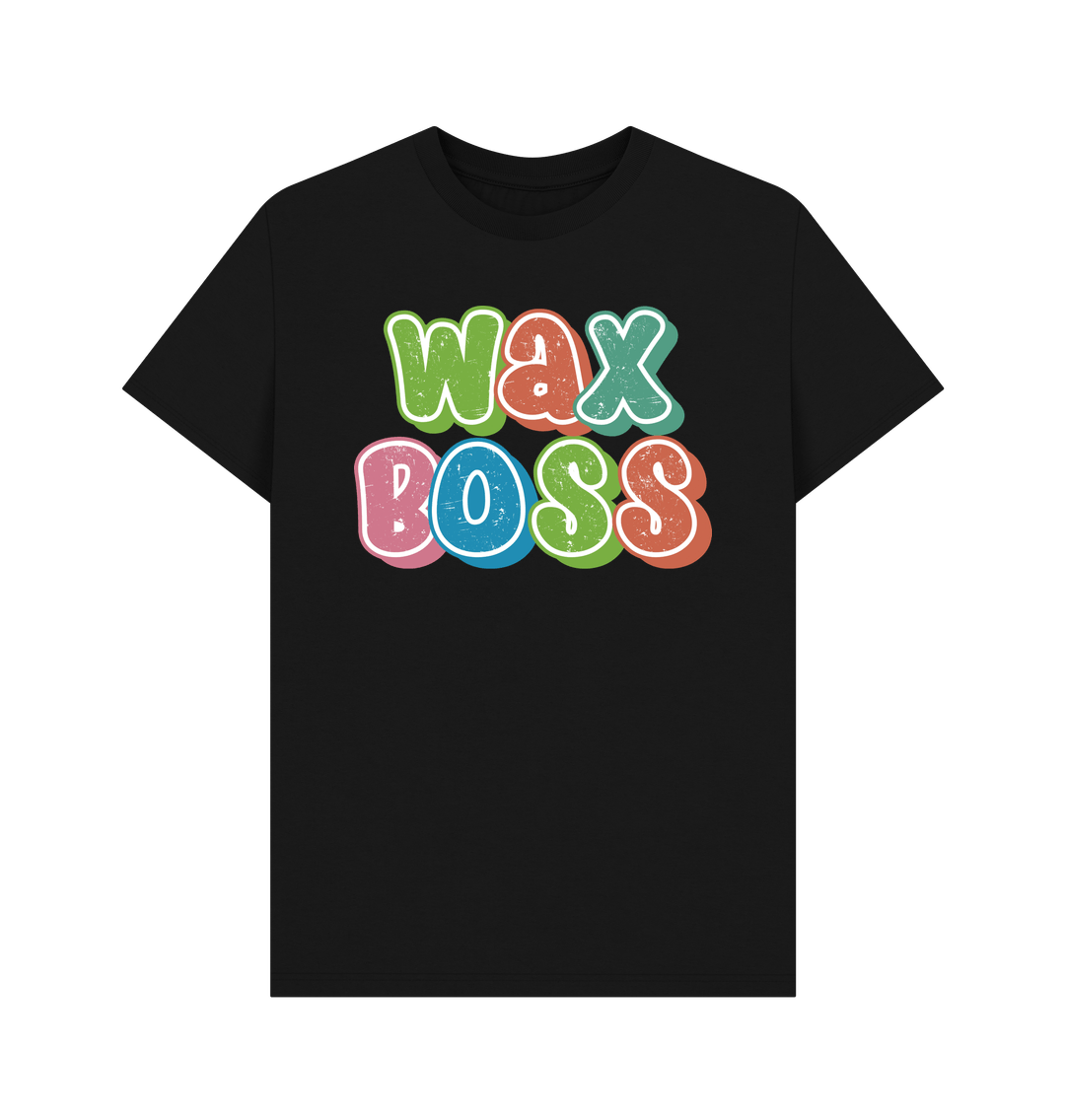 Black Printed T-shirt Front