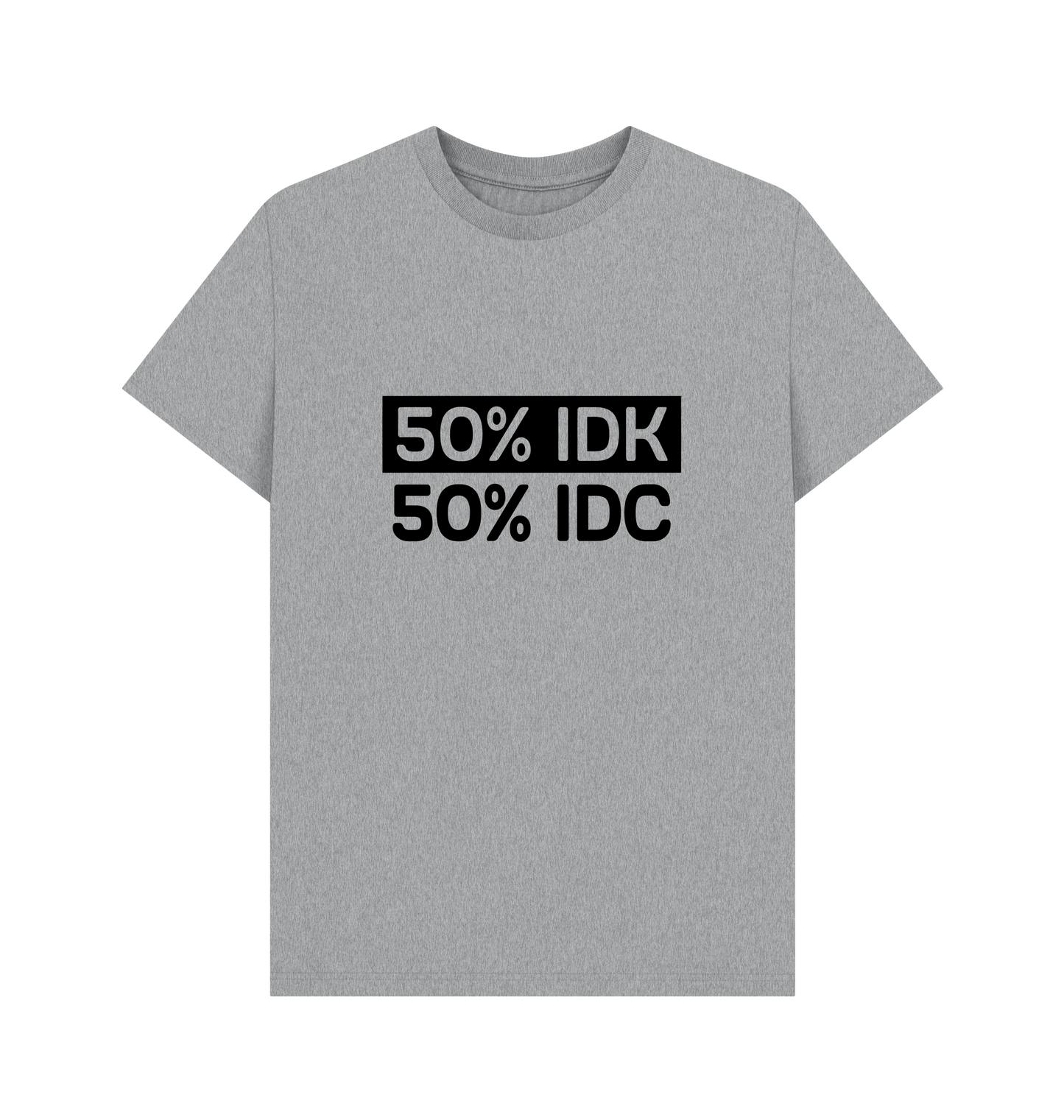 Athletic Grey Printed T-shirt Front