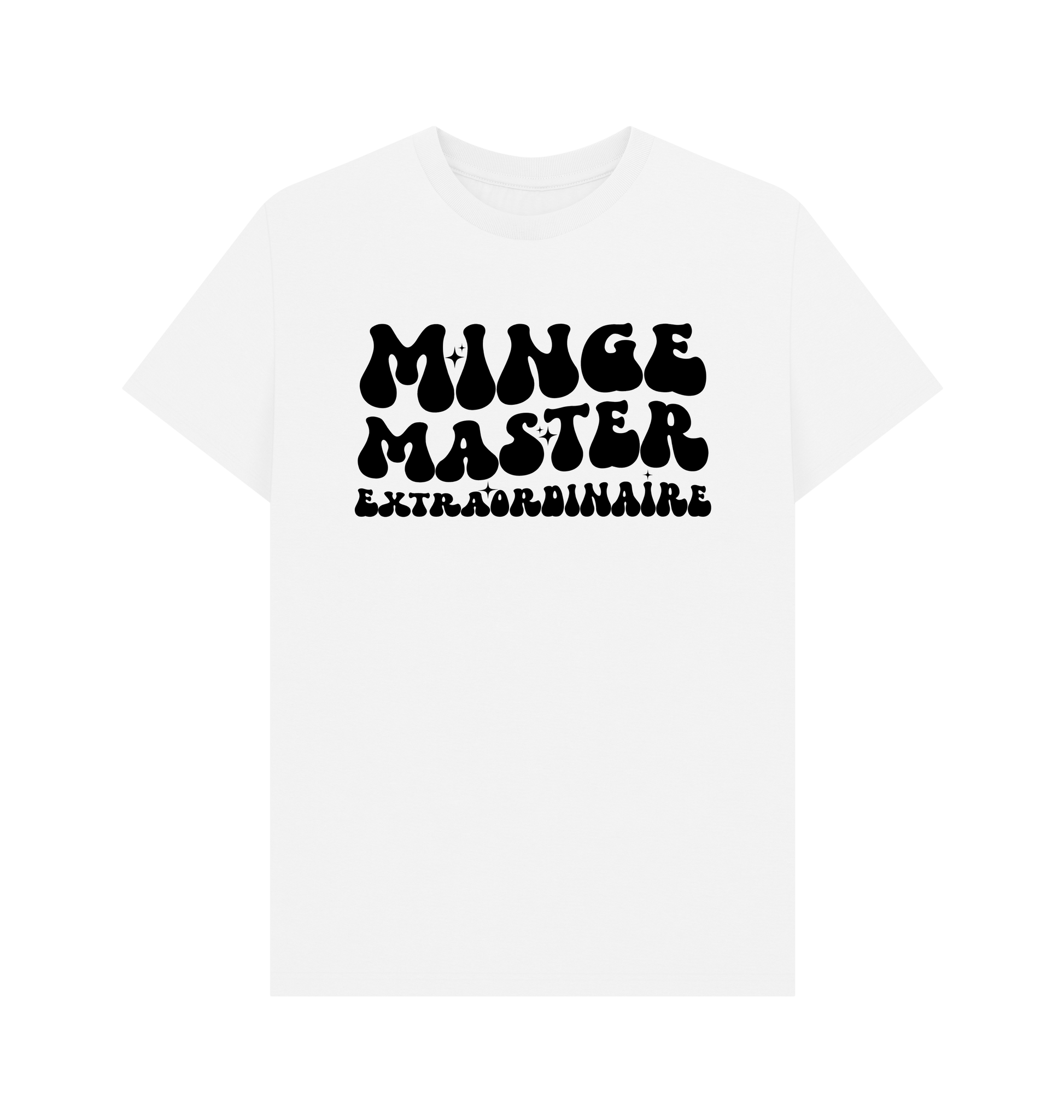 White Printed T-shirt Front
