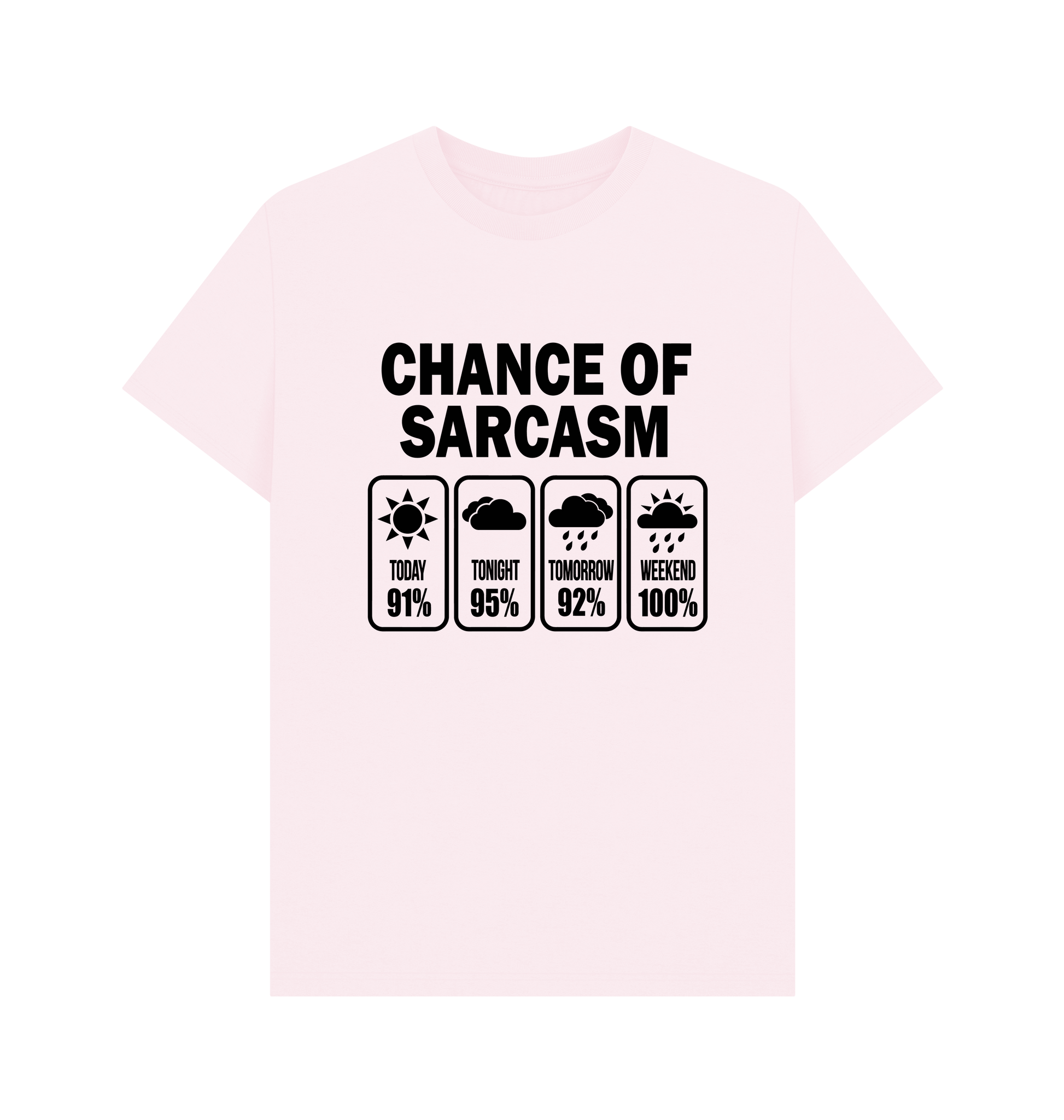 Pink Printed T-shirt Front