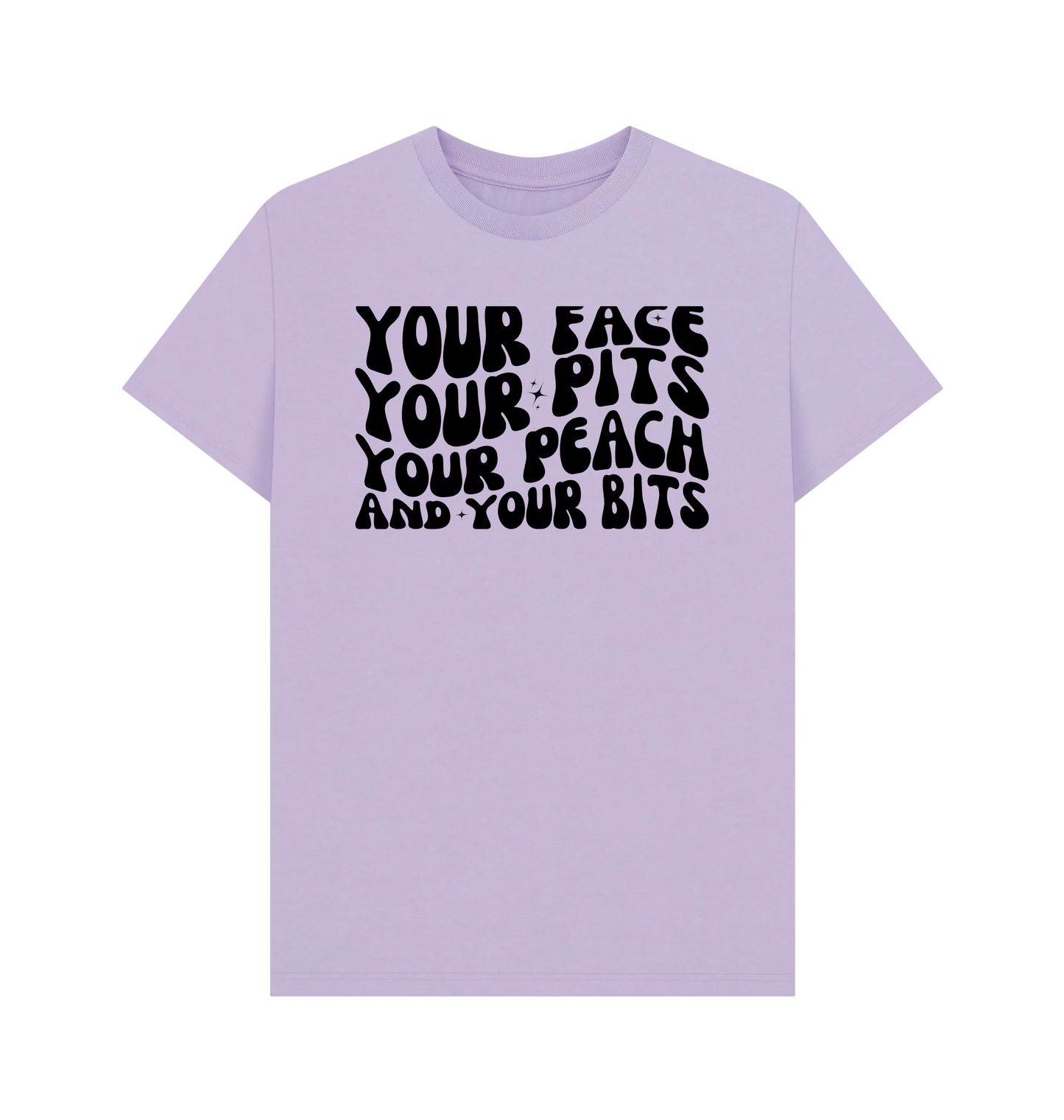 Lilac Printed T-shirt Front