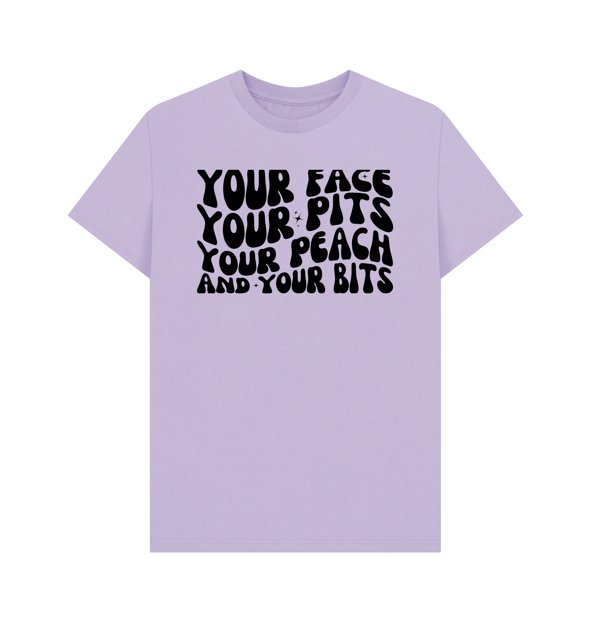 Lilac Printed T-shirt Front