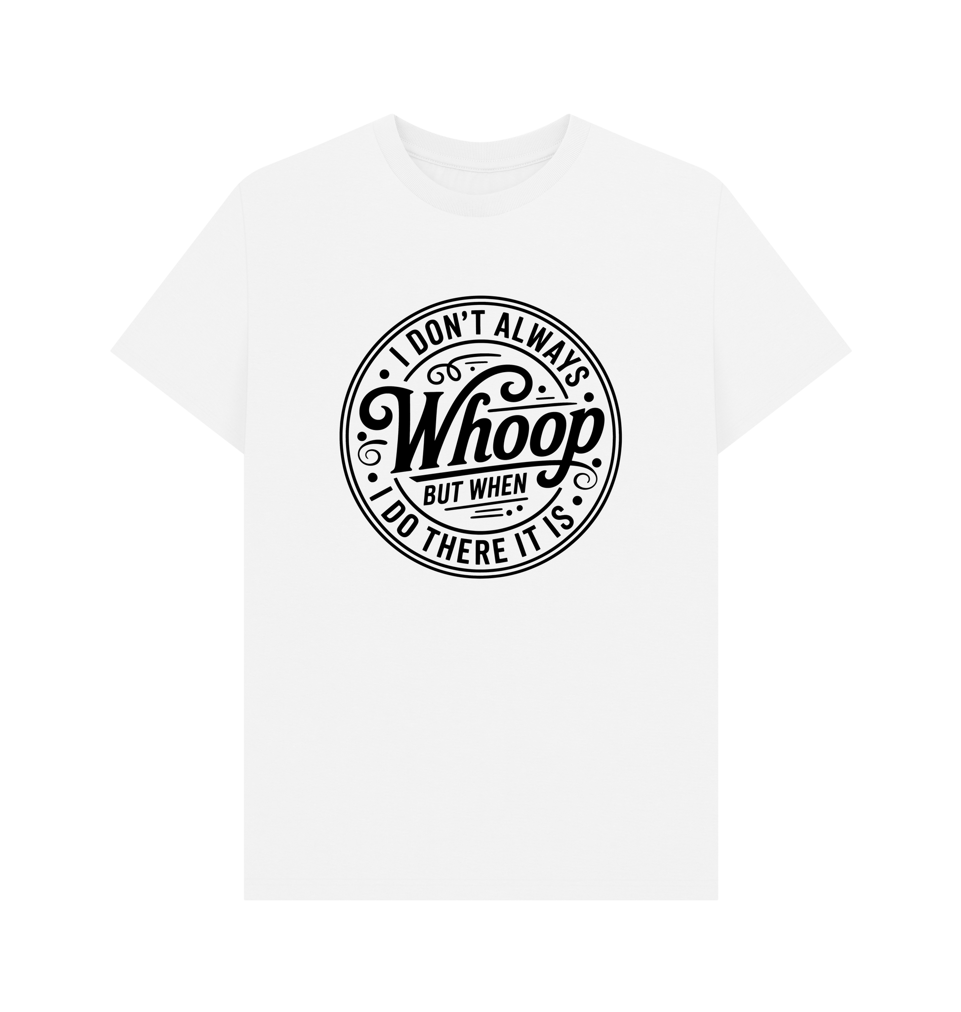 White Printed T-shirt Front