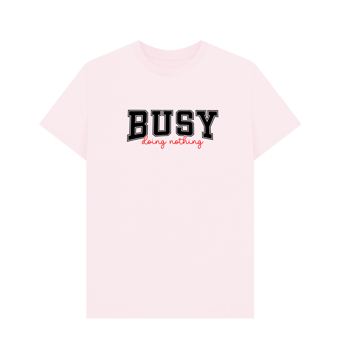 Pink Printed T-shirt Front