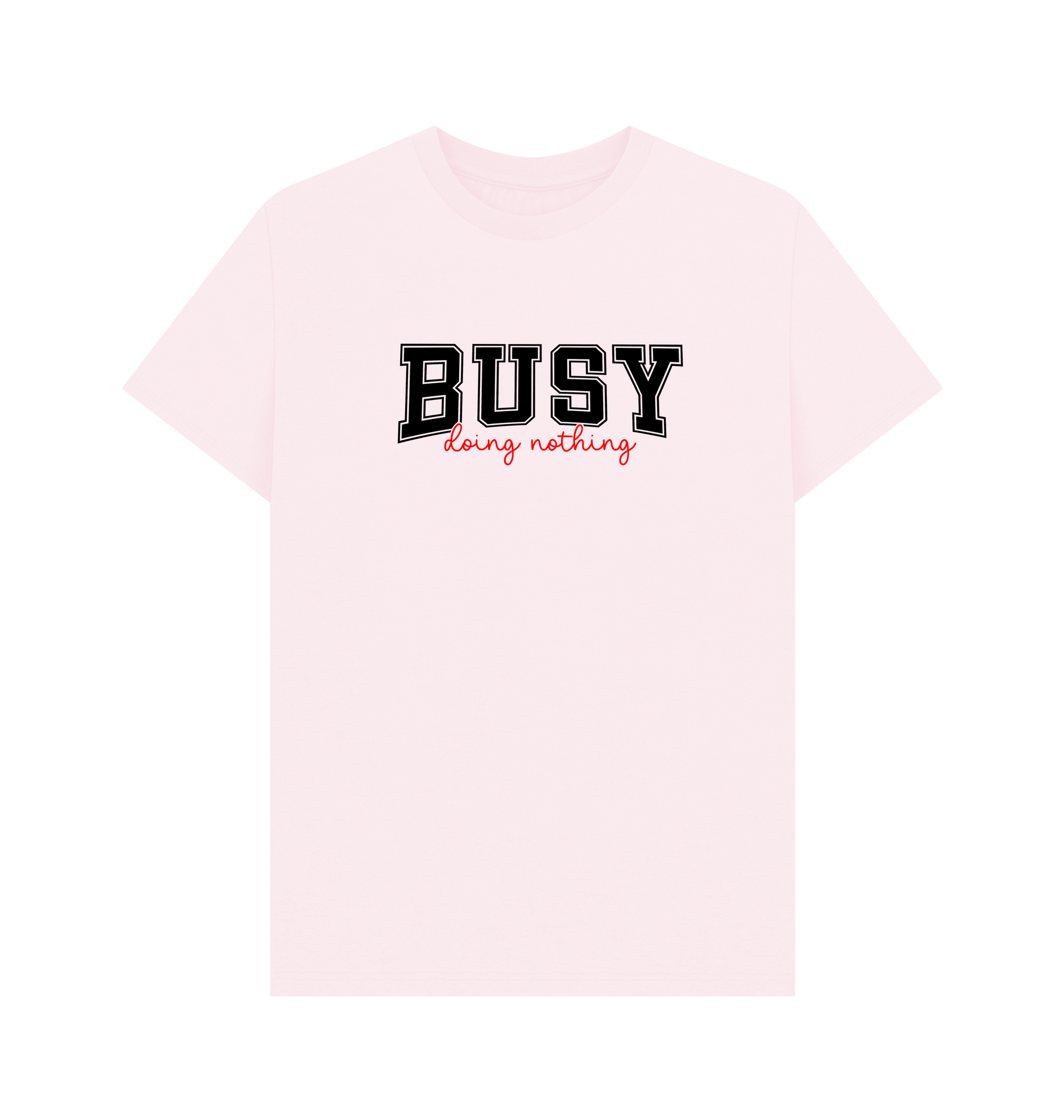 Pink Printed T-shirt Front