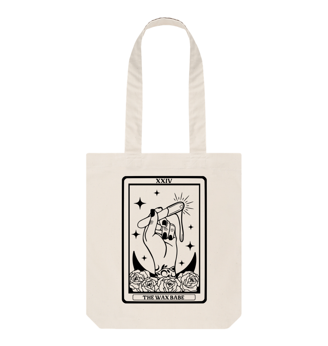 Natural Printed Bag Front