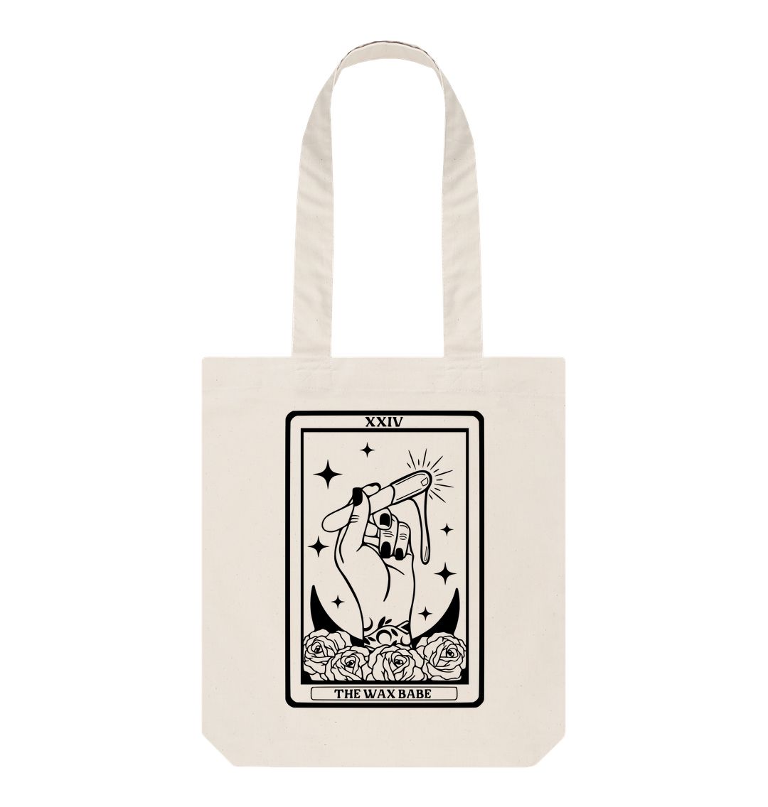 Natural THE WAX BABE TAROT BAG