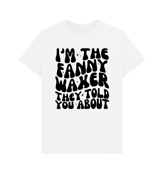 White Printed T-shirt Front