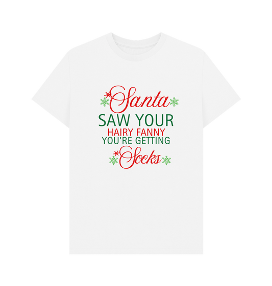 White Printed T-shirt Front