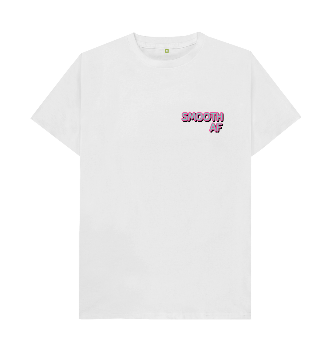 White Printed T-shirt Front