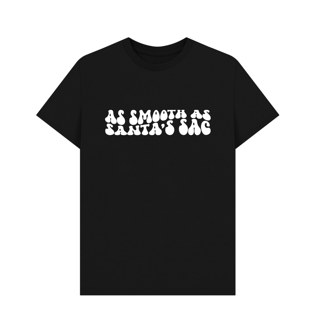 Black Printed T-shirt Front
