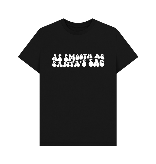 Black Printed T-shirt Front