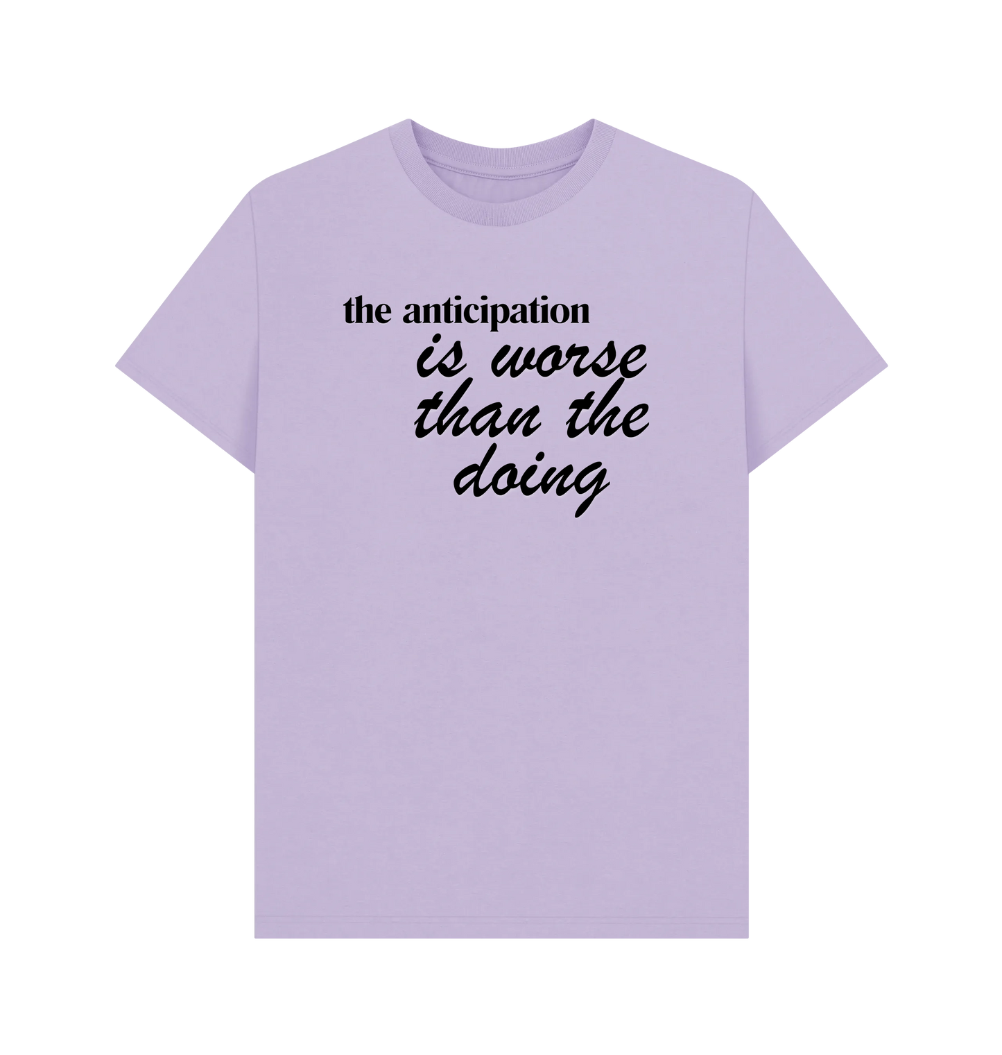 Lilac Printed T-shirt Front