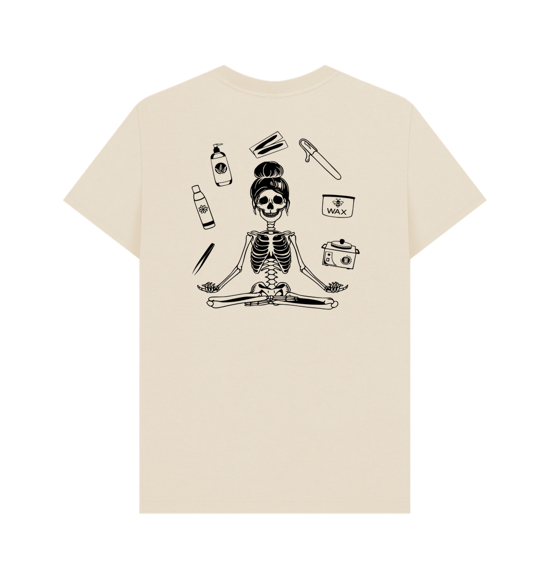 Oat BACK DESIGN - WAX SKELETON black