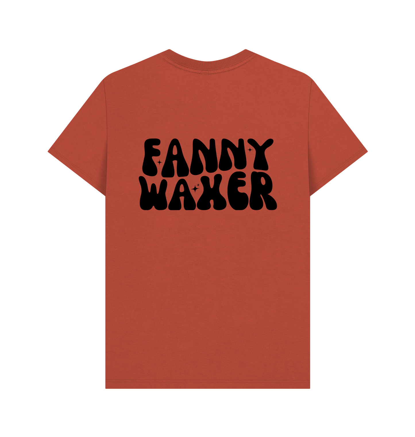 Rust Printed T-shirt Back