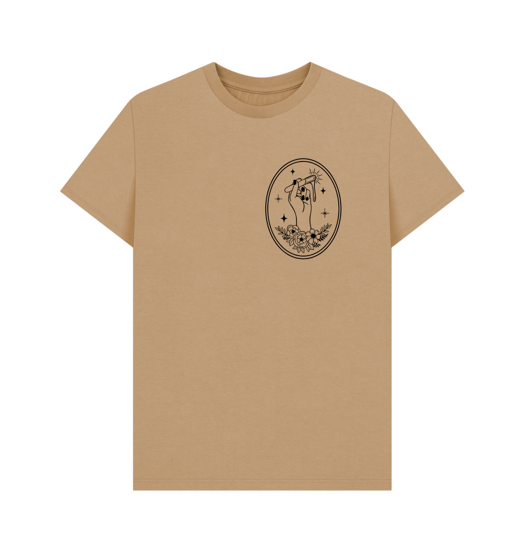 Sand Printed T-shirt Front