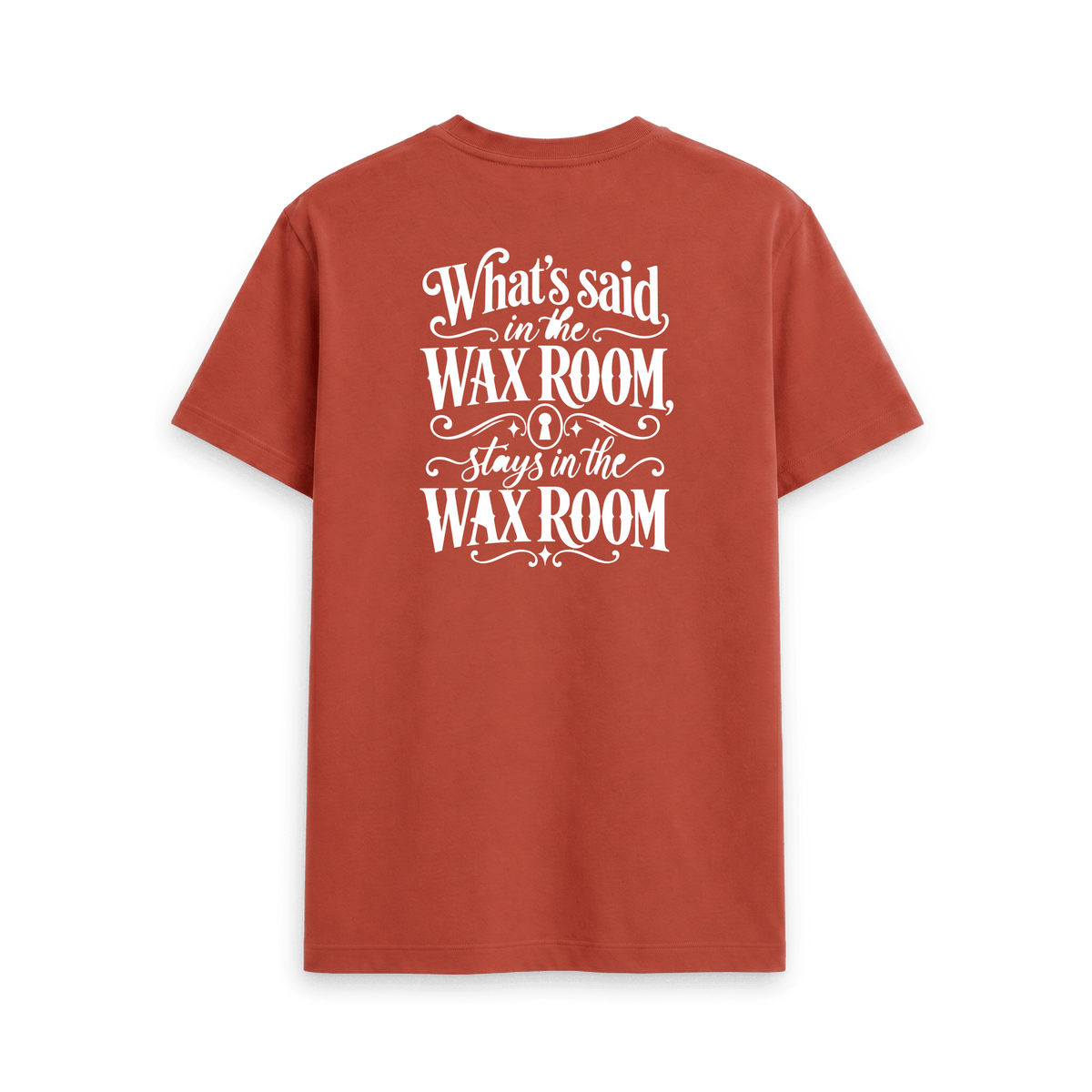 Rust Printed T-shirt Back