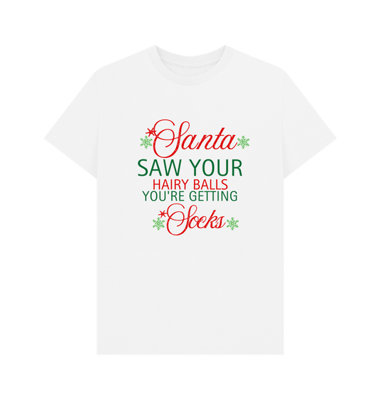 White Printed T-shirt Front